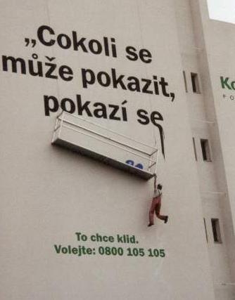 Werbefläche in Prag